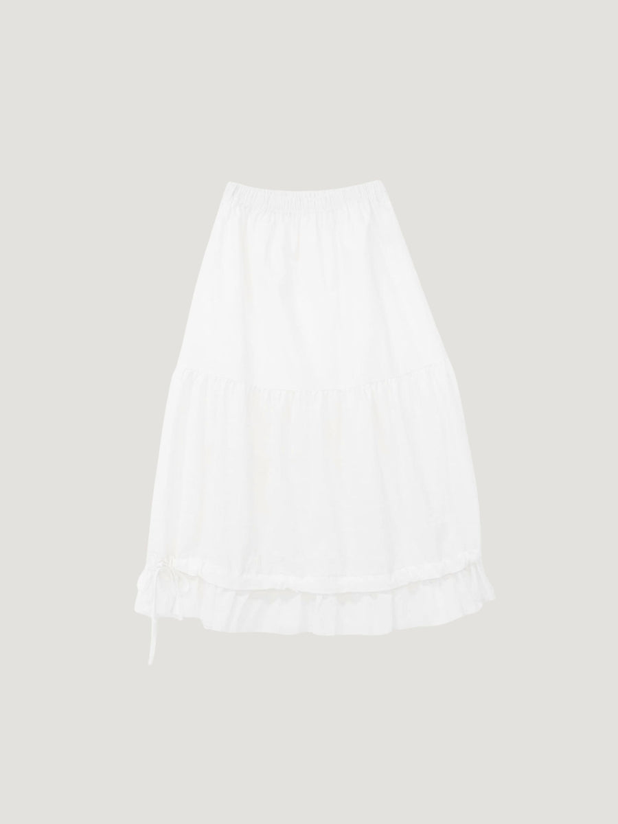 COTTON TIERED SKIRT – Bargiee