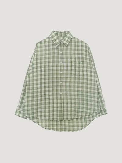 NATURAL CHECK SHIRT