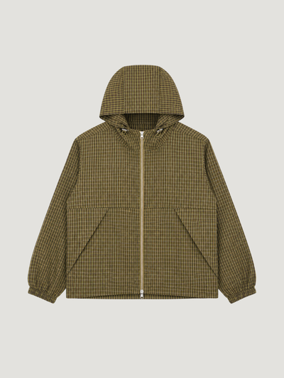 CHECK ZIP PARKA
