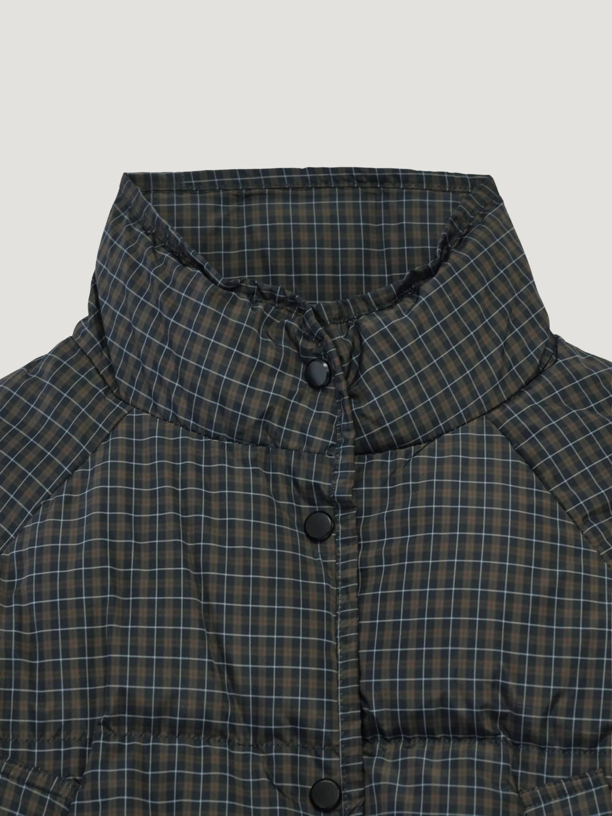 Bargiee CHECK PUFFY DOWN チェック柄 ダウン CHECK PUFFY DOWN – Bargiee