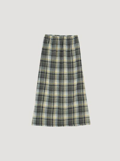 NORDIC CHECK SKIRT