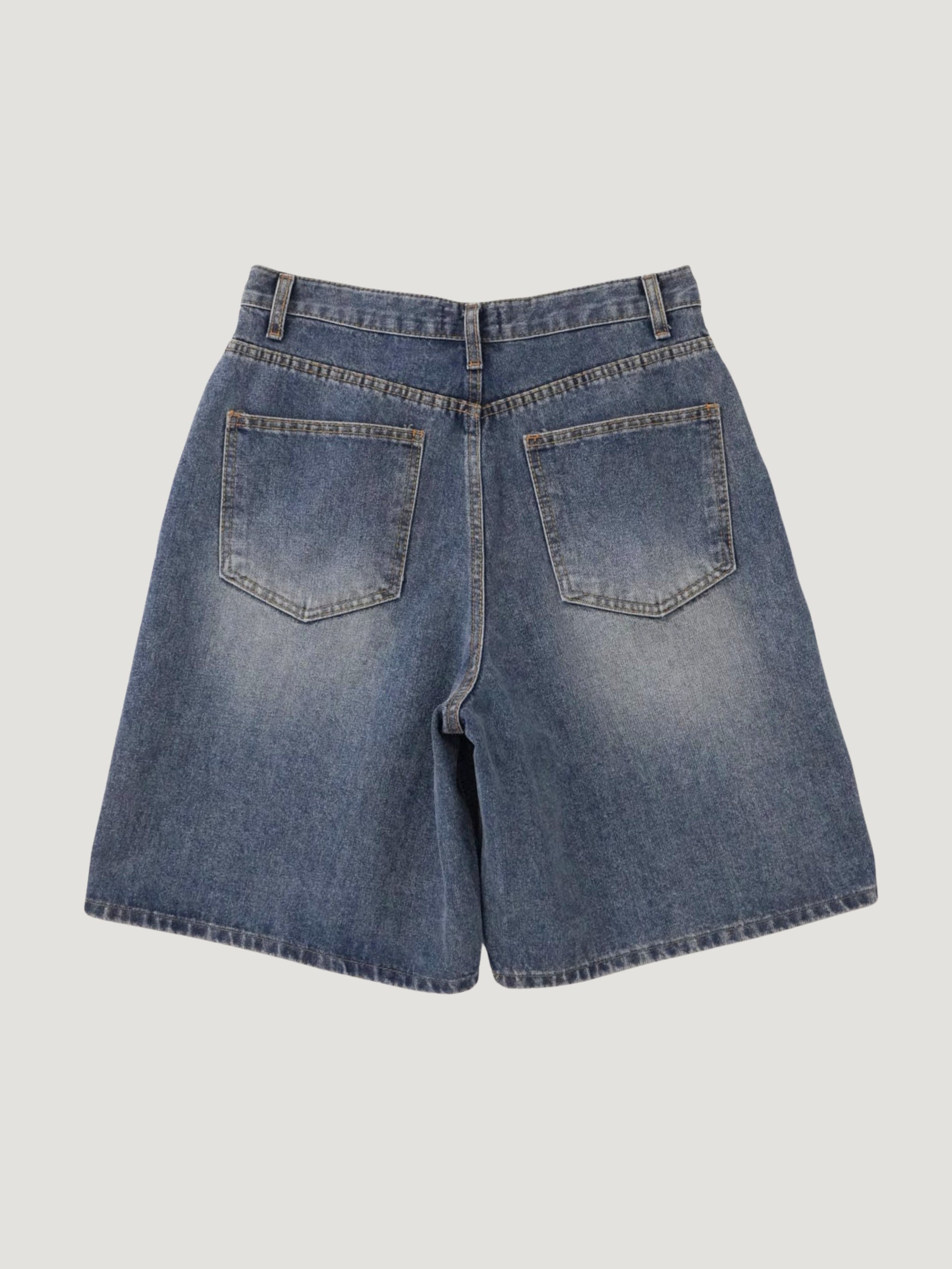 Bargiee デニム ハーフパンツ VINTAGE BERMUDA DENIM SHORTS – Bargiee