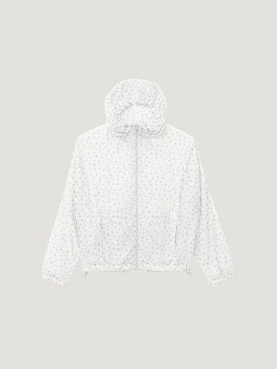 FLOWER SHEER HOODIE