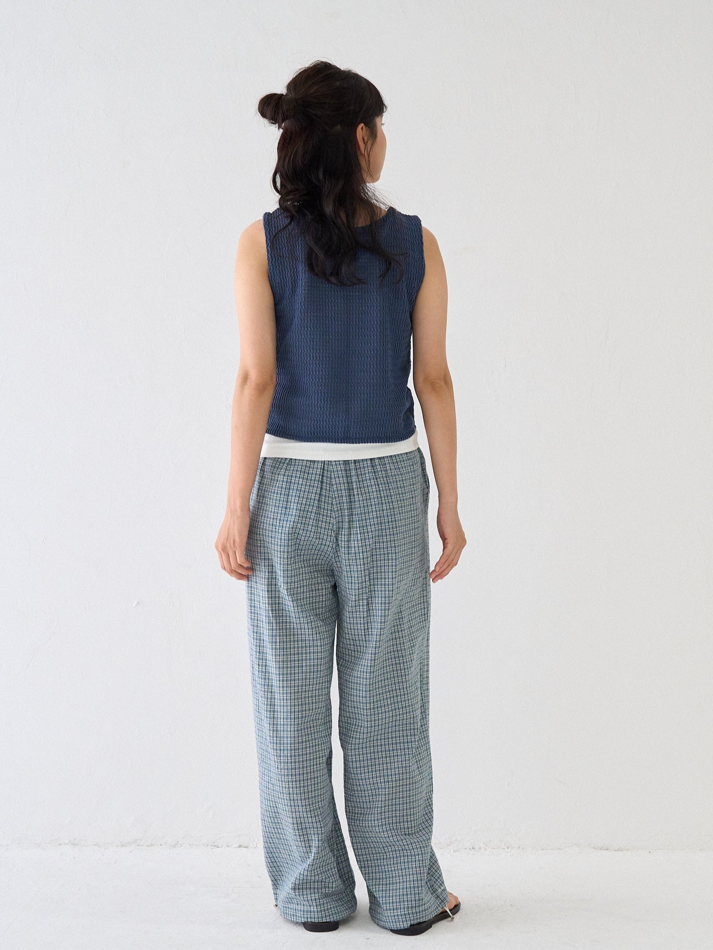 パンツ Bargiee Check Pants RELAX CHECK PANTS – Bargiee