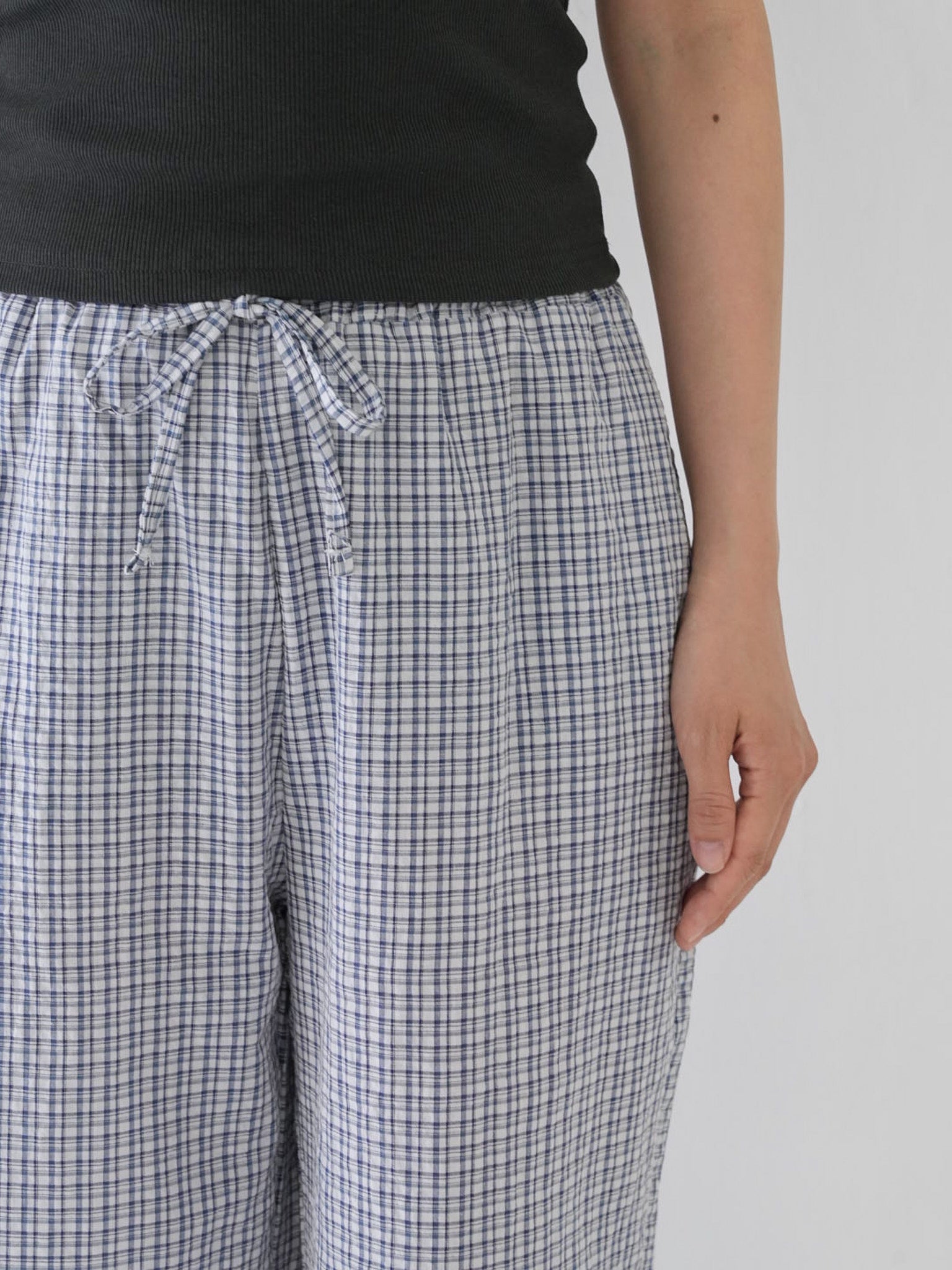 パンツ Bargiee Check Pants RELAX CHECK PANTS – Bargiee