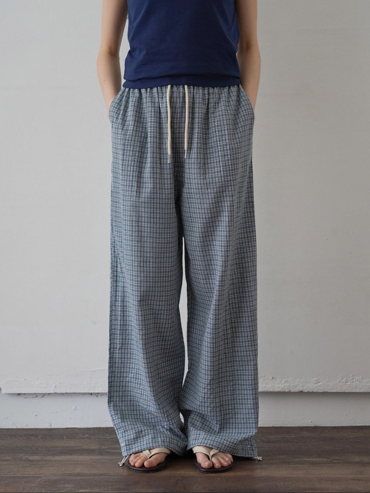 パンツ bargiee relax check pants RELAX CHECK PANTS – Bargiee