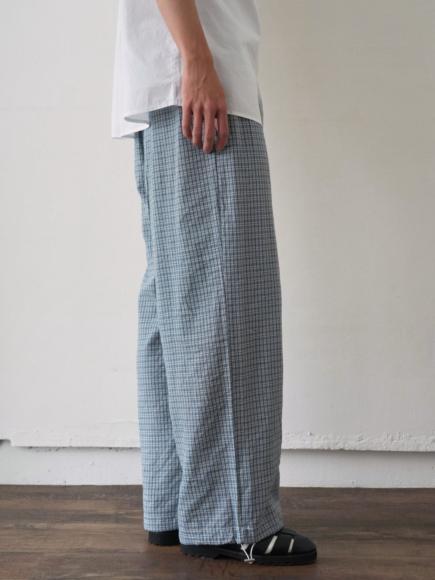 パンツ Bargiee Check Pants RELAX CHECK PANTS – Bargiee