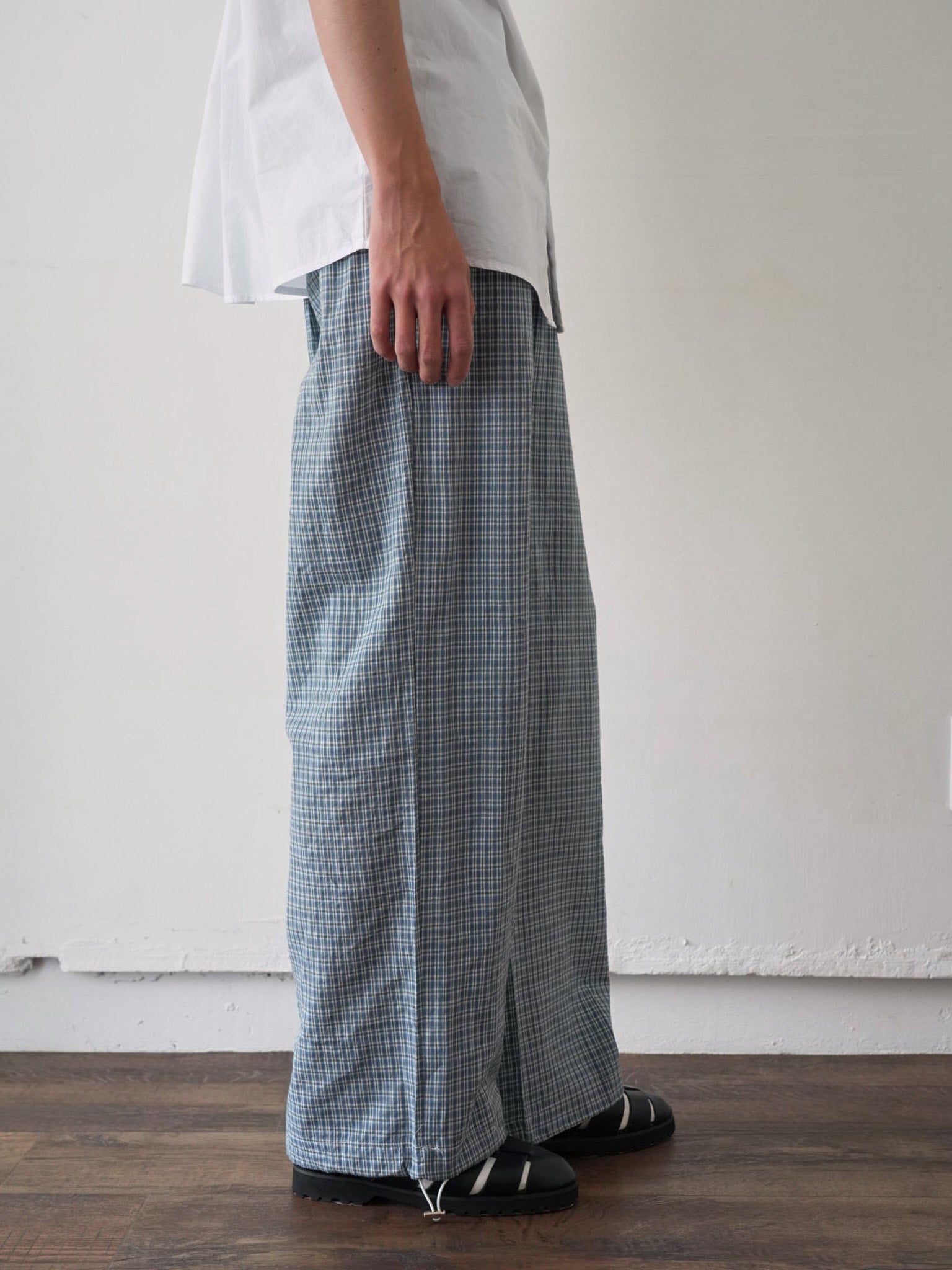 Bargiee リラックスチェックパンツ relax check pants - メルカリ